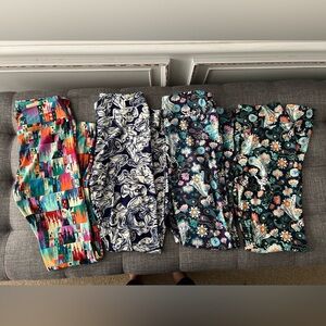 Lularoe Disney Princess and Castle leggings, NWOT
